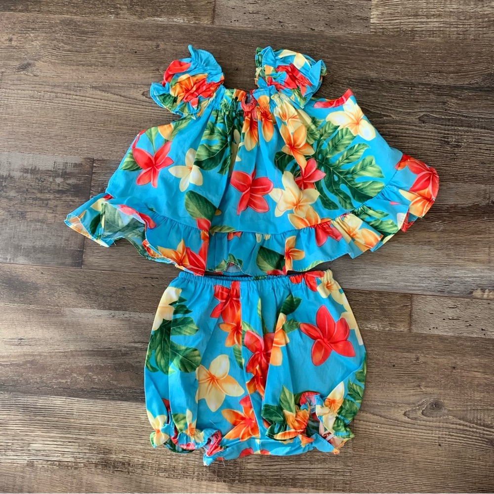 🆕 Authentic Hawaiian Baby Outfit
